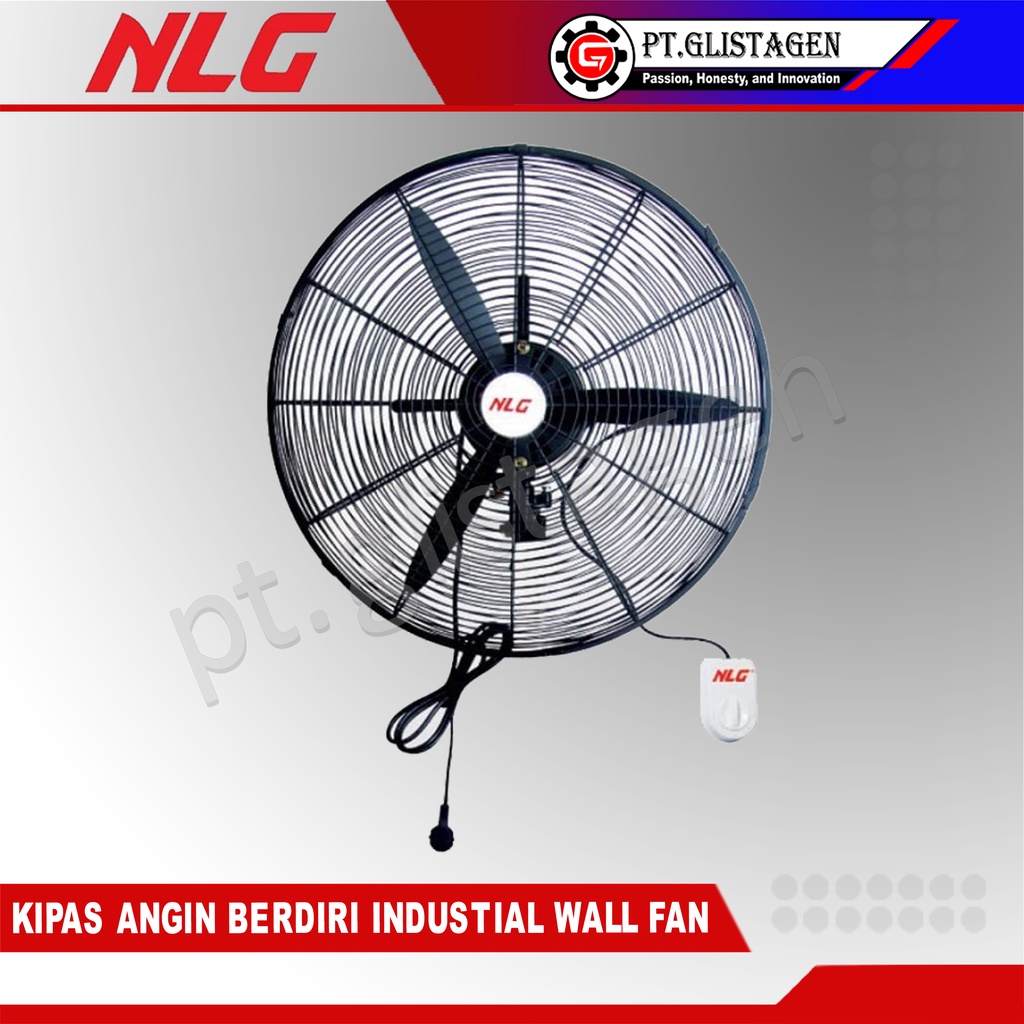 NLG WALL FAN 30&quot; Kipas Angin Industrial Dinding Tembok IWC-750 30inch