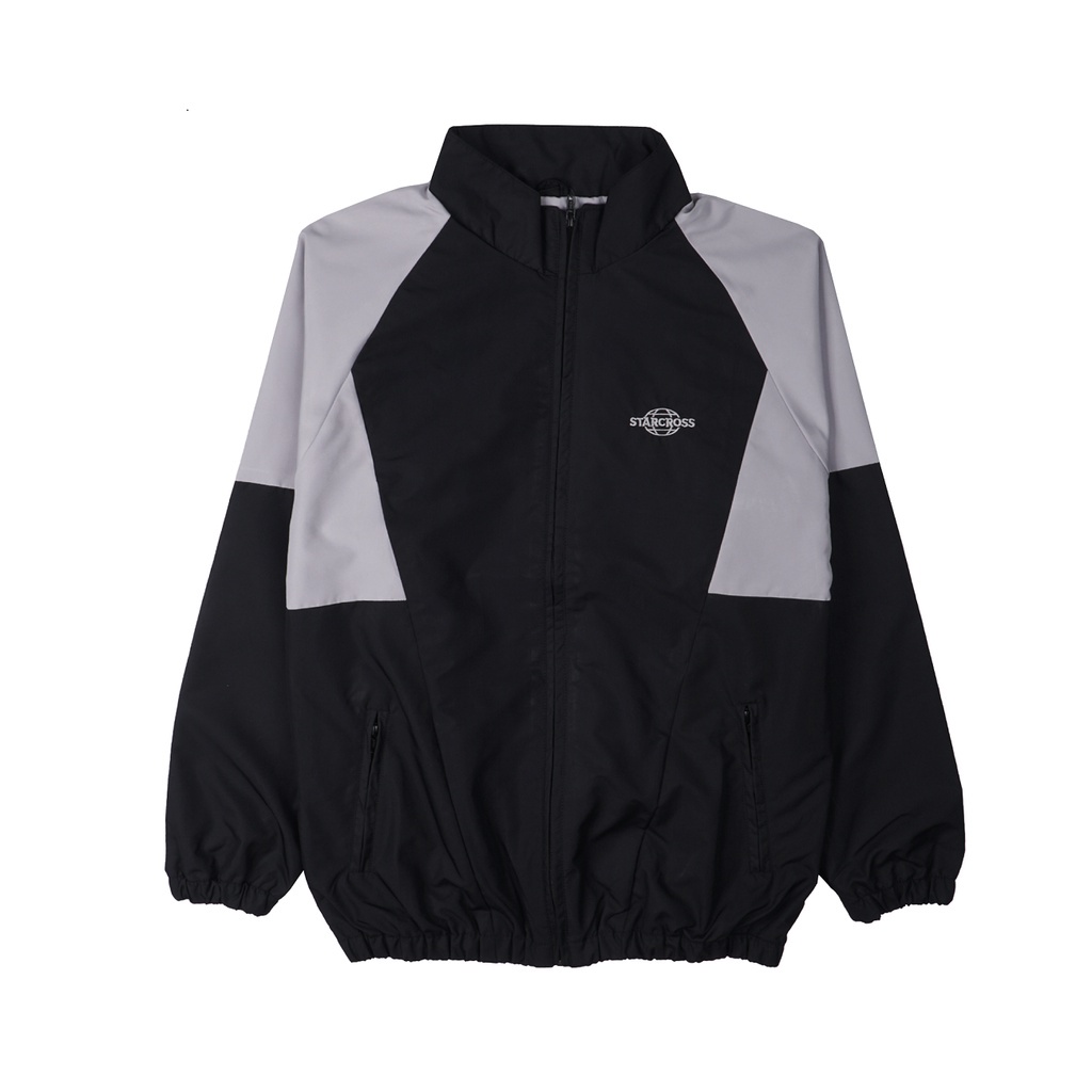 STARCROSS Running Jacket - JS RJ 101 - Black Grey
