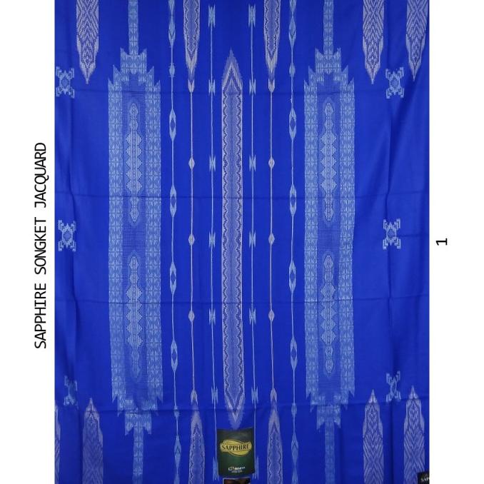 SARUNG SAPPHIRE SONGKET JACQUARD