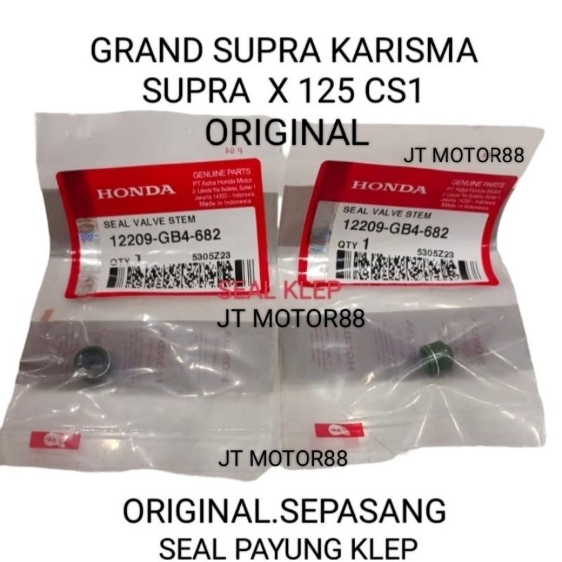 SEAL SIL ORING KLEP PAYUNG KLEP SUPRA GRAND KARISMA SUPRA X 125 ORIGINAL
