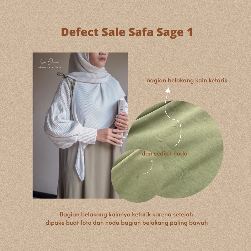 [𝐄𝐥𝐡𝐮𝐬𝐧𝐚] Defect Sale Safa Overall