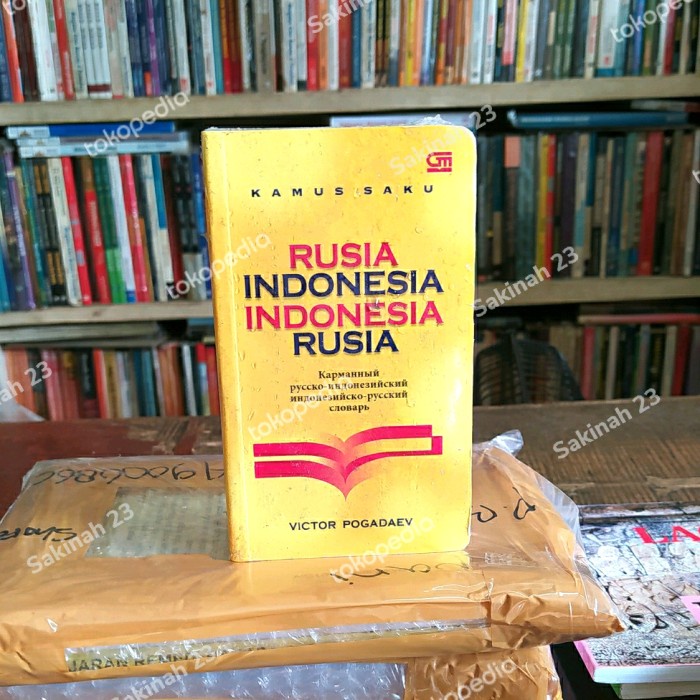 Must Have Kamus Saku Bahasa Rusia Indonesia Lengkap Indonesia Rusia Original Termurah