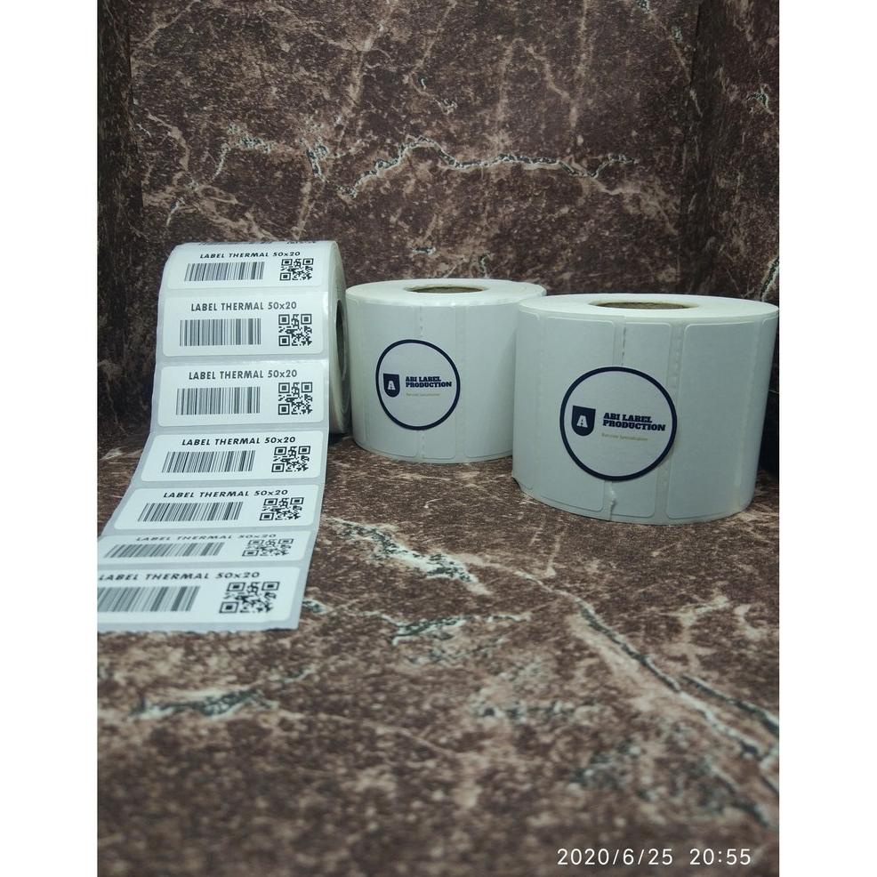 

Termurah Label Thermal 50X20Mm - Stiker Thermal 50X20 - Sticker Thermal 5X2 Xprinter