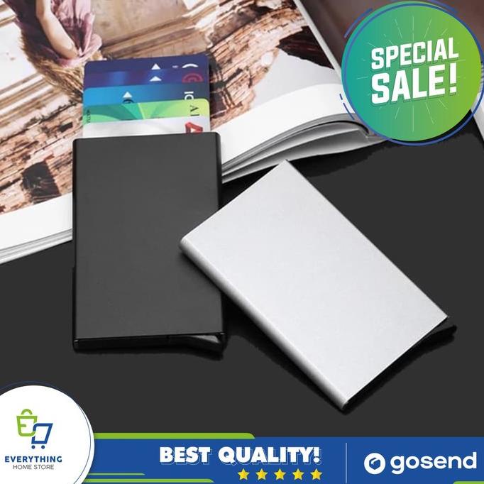 

Dompet Smart Wallet | Credit Card Holder Metal Anti RFID