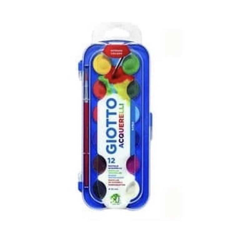 

Trending Giotto Aquarelli Kemasan Plasti Biru 30 Mm 12 Warna