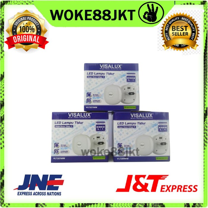 Woke88Jkt Lampu Tidur Lampu Darurat Visalux (Sensor Otomatis)