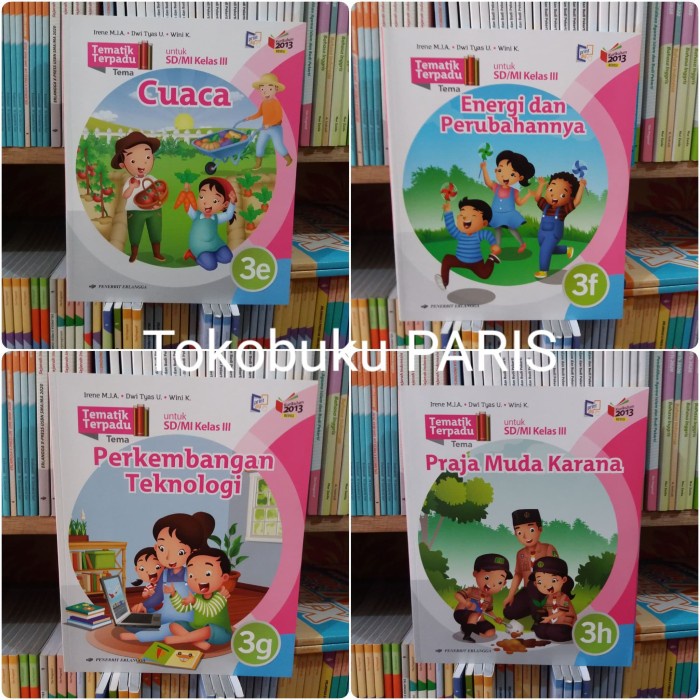 Must Have Tematik Terpadu Sd Kelas 3Efgh Semester 2 K13 Termurah
