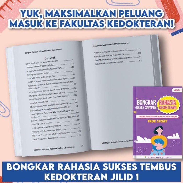 Promo Buku Persiapan Seleksi Masuk Kedokteran Snmptn Sbmptn - Bongkar Terlaris