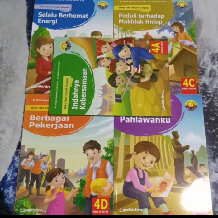 Promo Buku Paket Tematik Yudhistira Semester 1.Untuk Kelas Iv Sd/Mi 4A-4E Ni Termurah