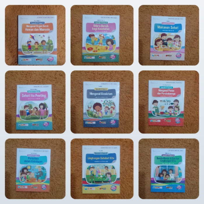 Promo Paket Buku Tematik Sd Kelas 5 Tema 1-9 Platinum Tiga Serangkai Akm Terbaru