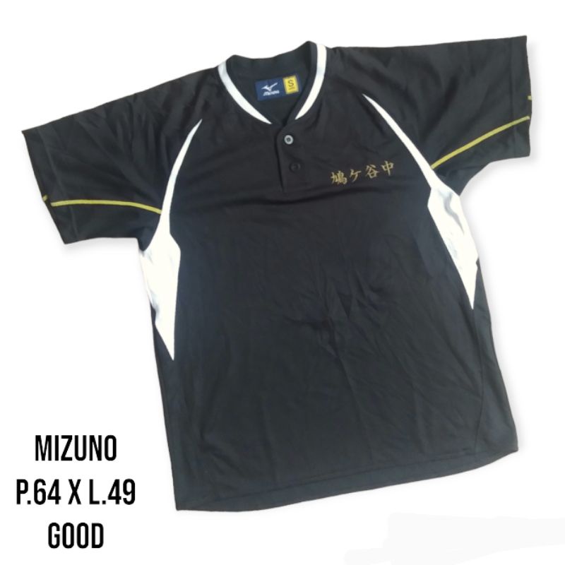 Kaos jersey sport olahraga sepakbola futsal running mizuno second seken original