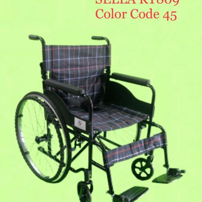 Kursi Roda Standard Sella/Kursi Roda Rumah Sakit