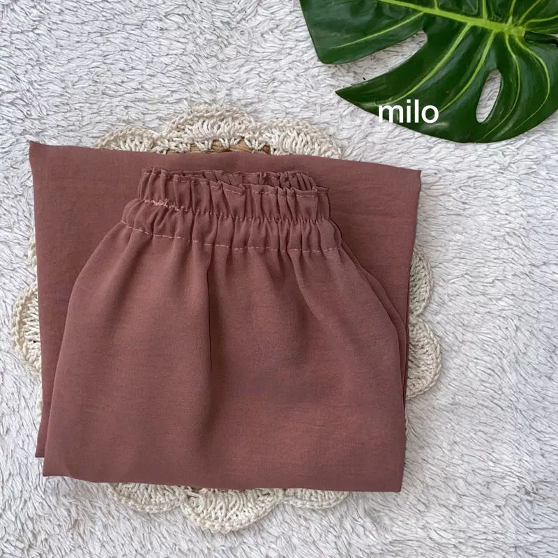 Celana Kulot Crinkle Highwaist Jumbo Wanita Premium