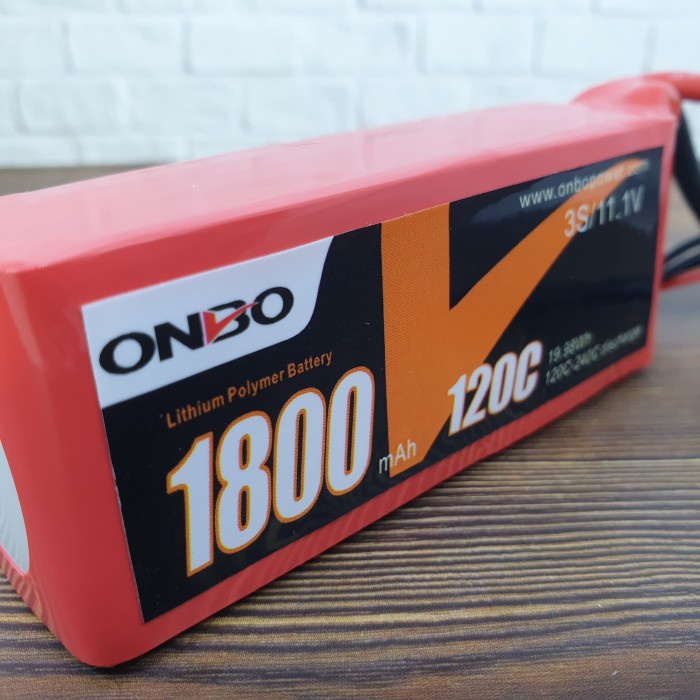 Lipo Battery 3s 11.1v 1800mah 120-240c Onbo Power