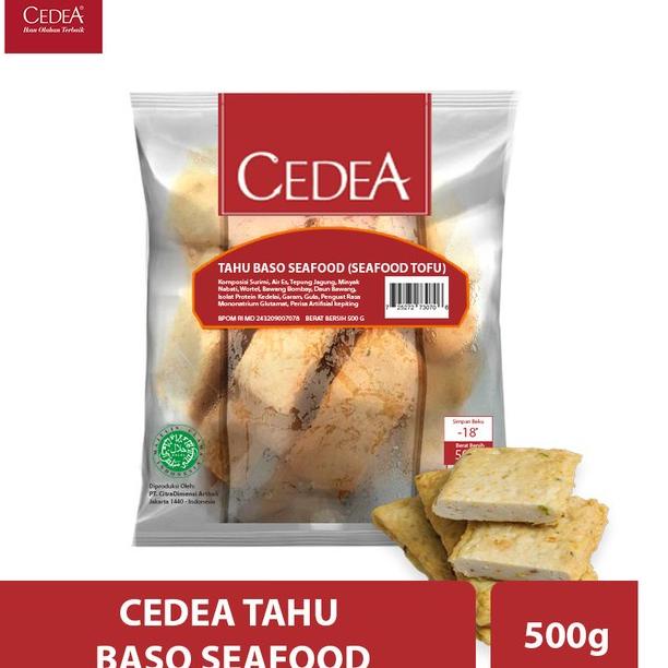 

CEDEA Tahu Baso Seafood [500g]/Tahu Bakso Seafood