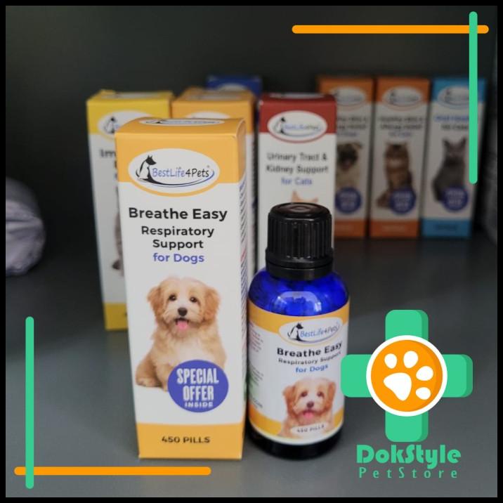 Best Life 4Pets Breathe Easy Dog Obat Flu Batuk Anjing