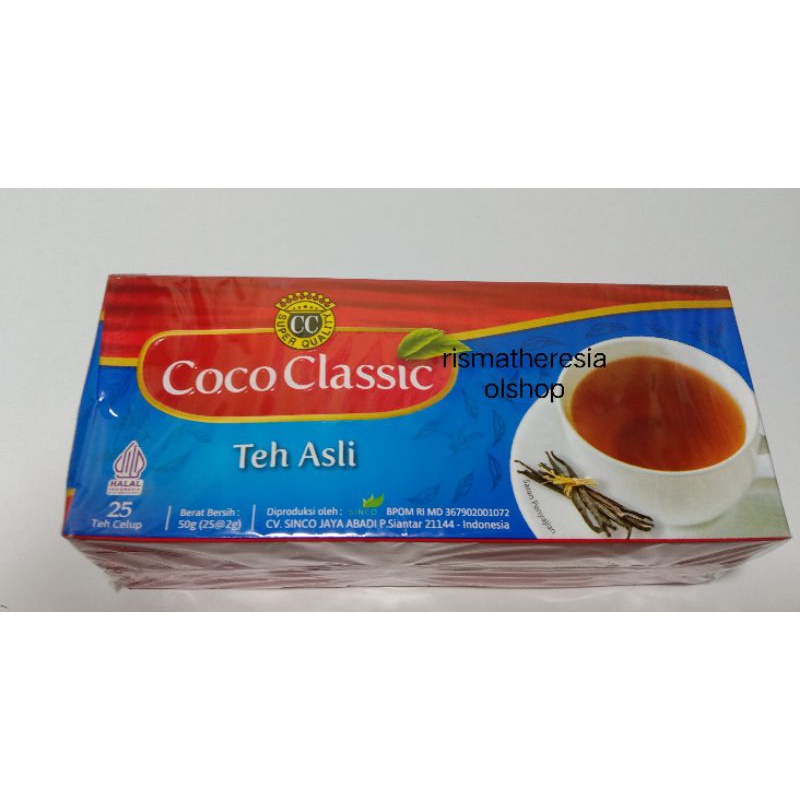 

BUBUK TEH COCO CLASSIC 50G ISI 25