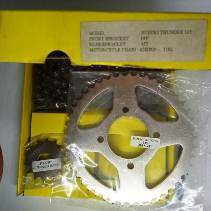 Sss Chain Kit Gear Gir Set Thunder 125