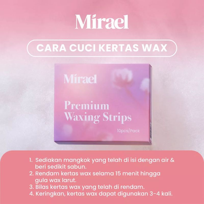 MIRAEL Premium Waxing Strips