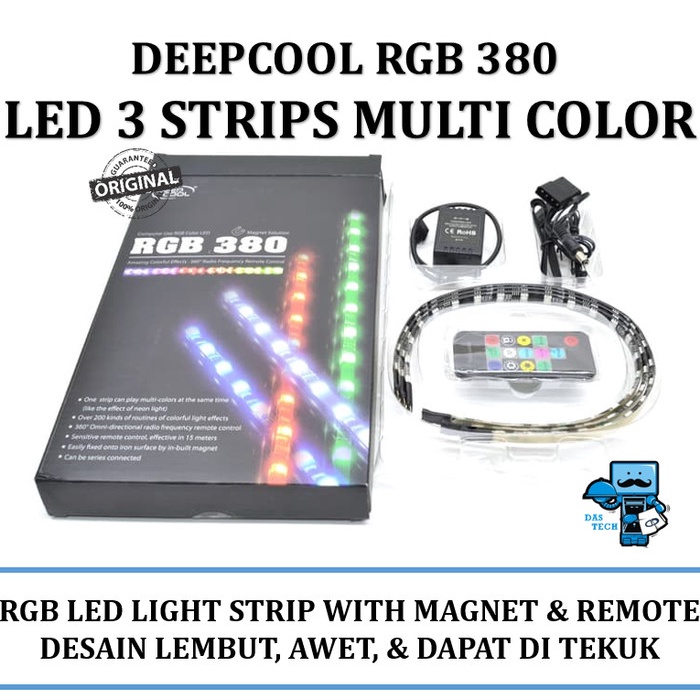 Terlaris Rgb Led Light Strip Deep Cool 380 Color Magnetic Cpu Light Strip
