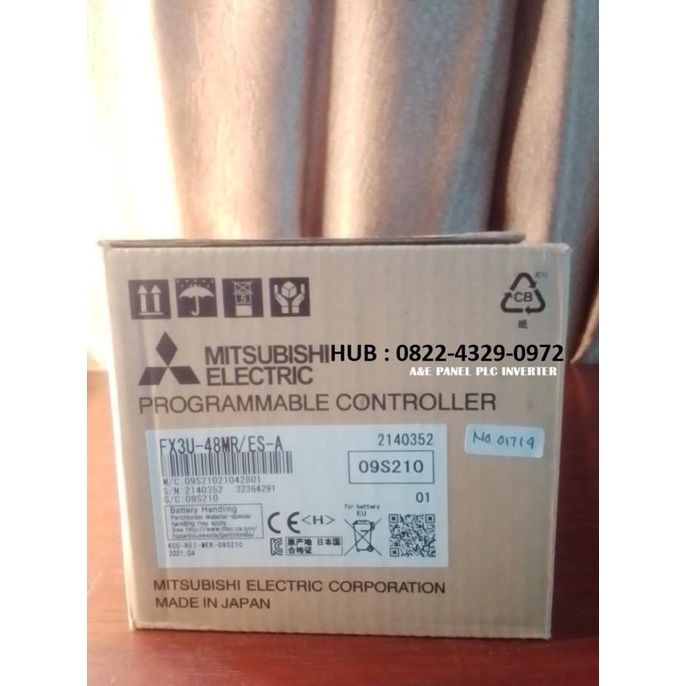 PLC Mitsubishi FX3U-48MR/ES-A FX3U 48MR FX3U-48MR original