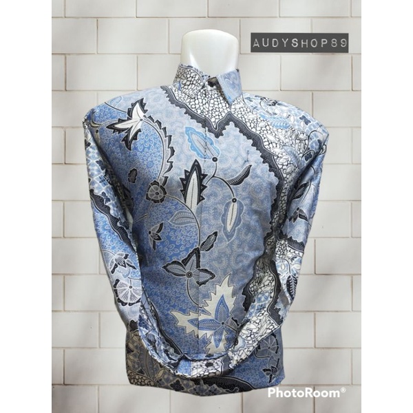 Motif Terbaru, Kemeja Batik Pria Katun Preum Grosir Batik Tanah Abang [Cod]