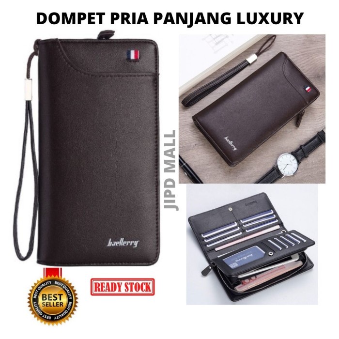 dompet Dompet Pria Panjang Simple Elegant Luxury 3204 118(E8P1) dompet pria kulit asli dompet kecil 