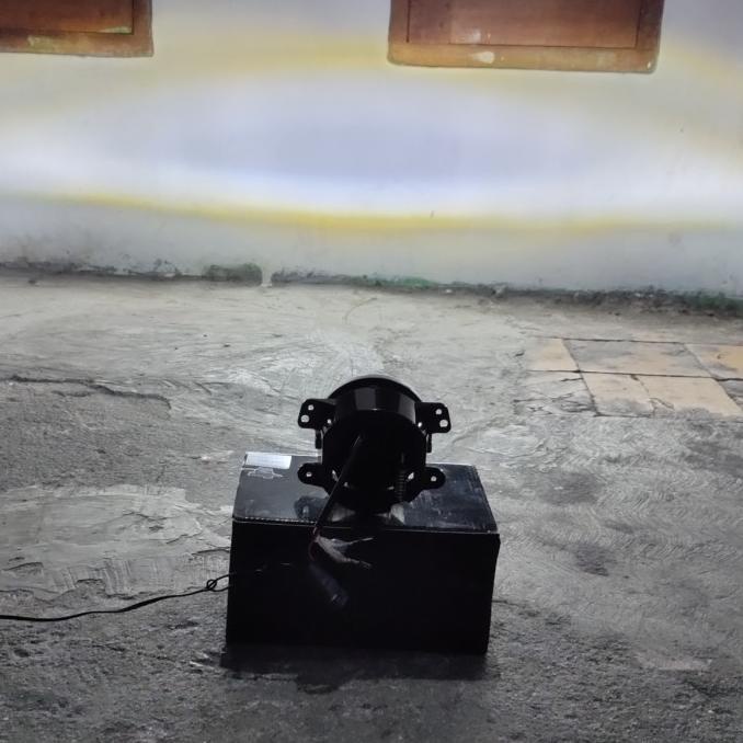 Lampu Led Foglamp Jeep Rubicon 3 Lensa Daymaker Mini 4Inch Sepasang