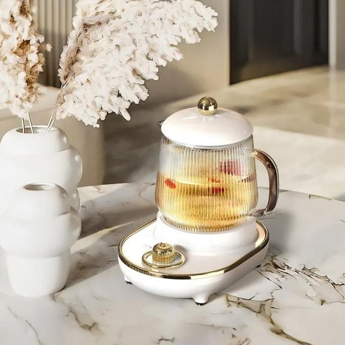 Teko Kaca Listrik Elektrik Electrik Kettle Borosilicate Yusmadell