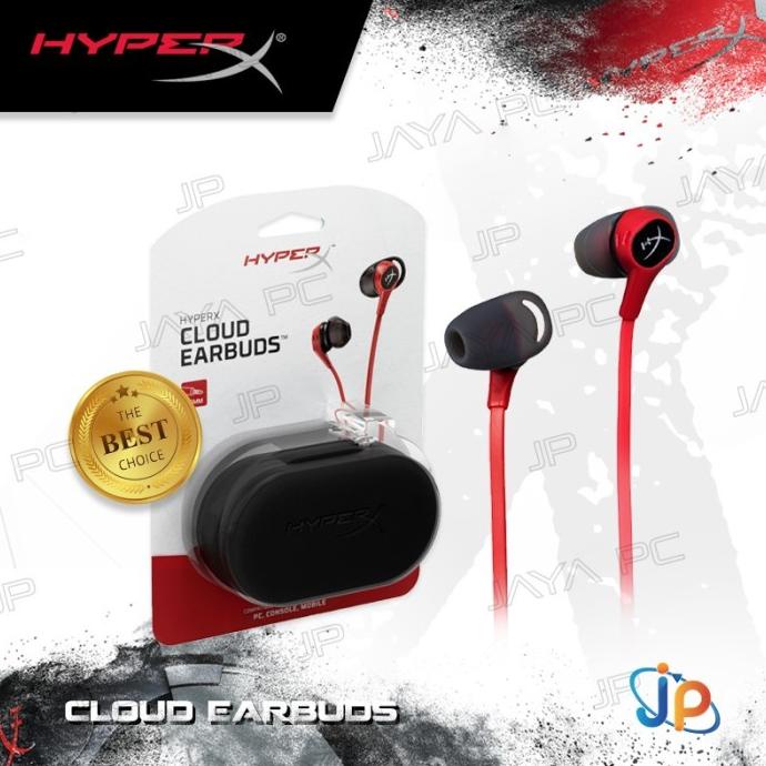 Headset Gaming Kingston HyperX Cloud Earbuds - Earphone Hyper X