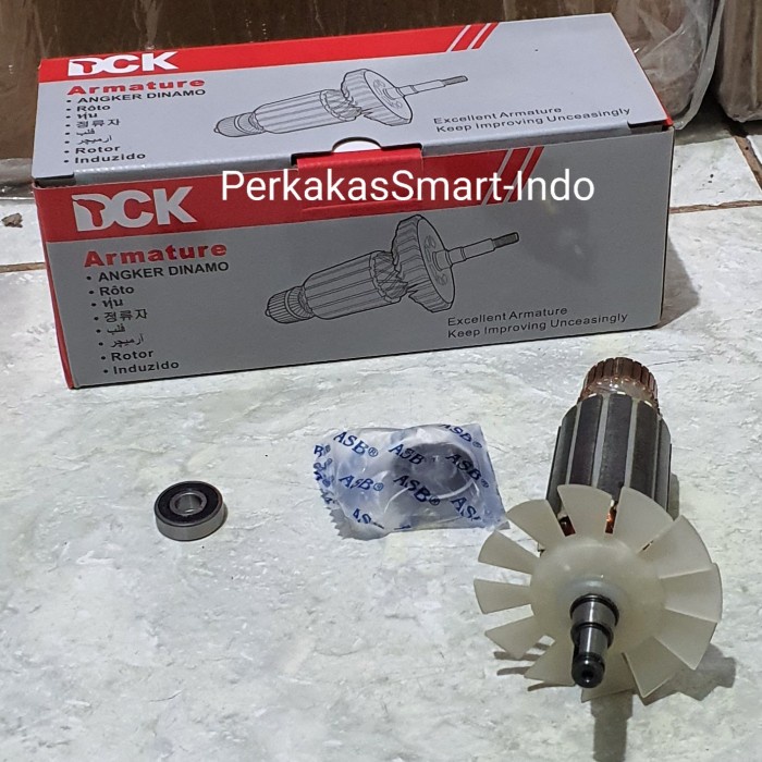 Armature Mt954 Original Plus Bearing /Angker Gerinda Maktec Mt 954 #Original