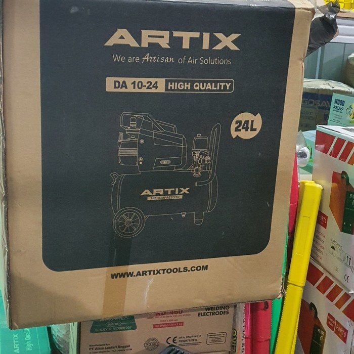 Artix Kompresor Angin Listrik Da1024 1Hp 24Liter Garansi Resmi #Original