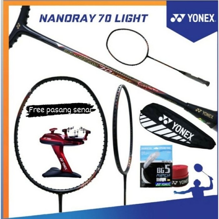 Tx0611 Raket Bton Yonex Nanoray 7 Lht Rudy Hartono