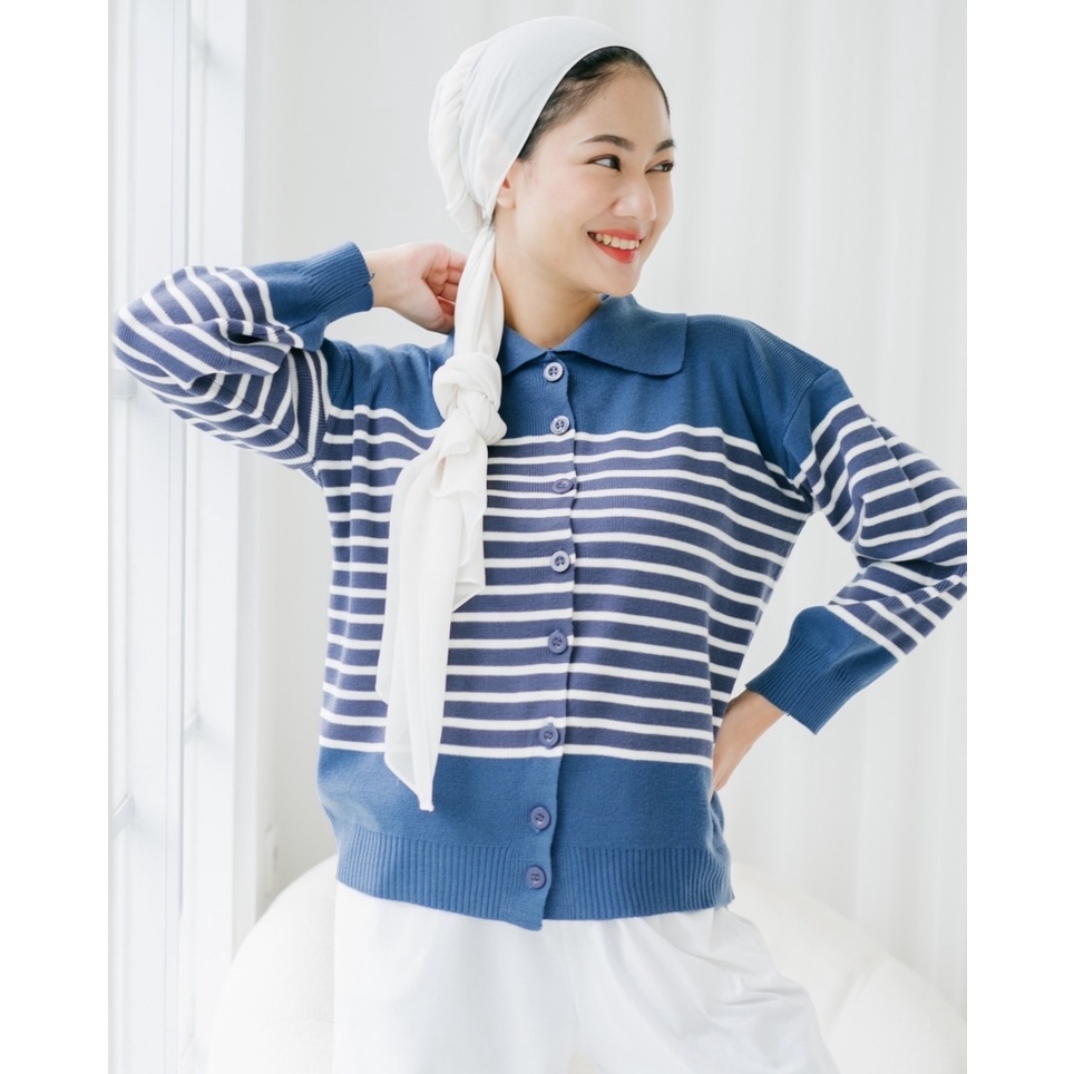 Myrubylicious PAIGE LONGSLEEVE | BAJU WANITA | LONGSLEEVE LENGAN PANJANG | LONGSLEEVE STRIPE