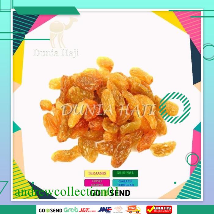 

KISMIS GOLDEN / GOLDEN RAISIN / OLEH OLEH HAJI DAN UMROH / 500GR BEST QUALITY