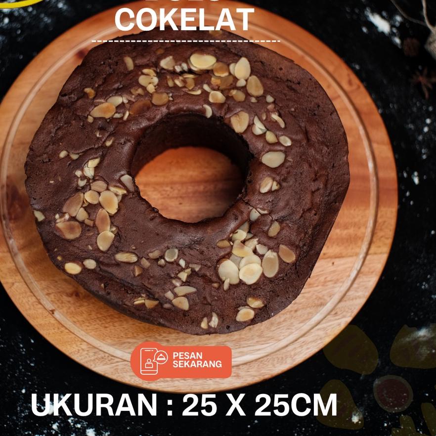 

Sale | TD4 | Bolu Cokelat Besar 25x25cm / Chocolate Cake PREMIUM / Bolu Lembut dan Harum