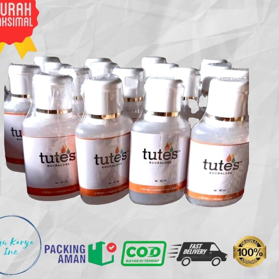 

Sale | HJ6 | Tutes Sucralose - Gula Sukralosa 40 ml keto n diabtx friendly HALAL