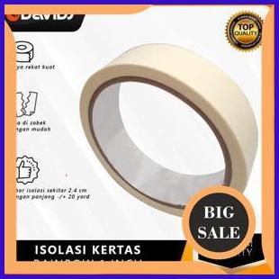 

Isolasi Kertas Selotip Masking Tape Rainbow 1 Inch 10 Meter Z804Z3 pe