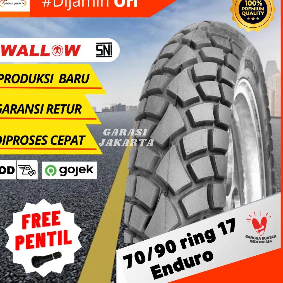 ¯ Ban luar motor ring 17 70 90 ban tubles swallow ring 17 70 90 ban motor bebek supra x 125 n Produk