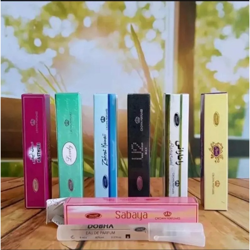 parfum Dobha 8ML Jual per box 6PCS aroma best seller