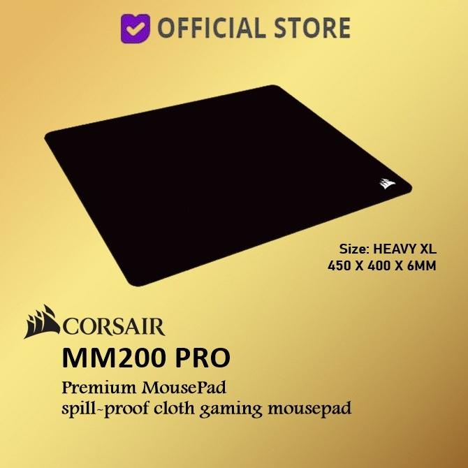 Corsair MM200 PRO Premium Spill-Proof Cloth Gaming MousePad Heavy XL