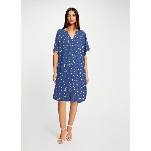 Ana floral breeze short sleeve dress