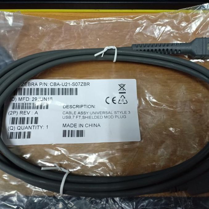 KABEL BARCODE SCANNER SYMBOL USB ORI