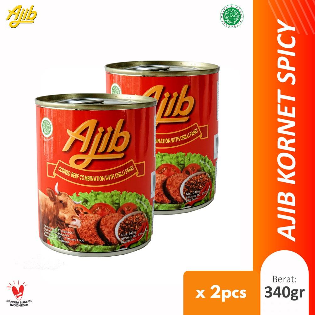 

Terbaru 8.8 Ajib Kornet Sapi Cabai 340gr - Isi 2pcs