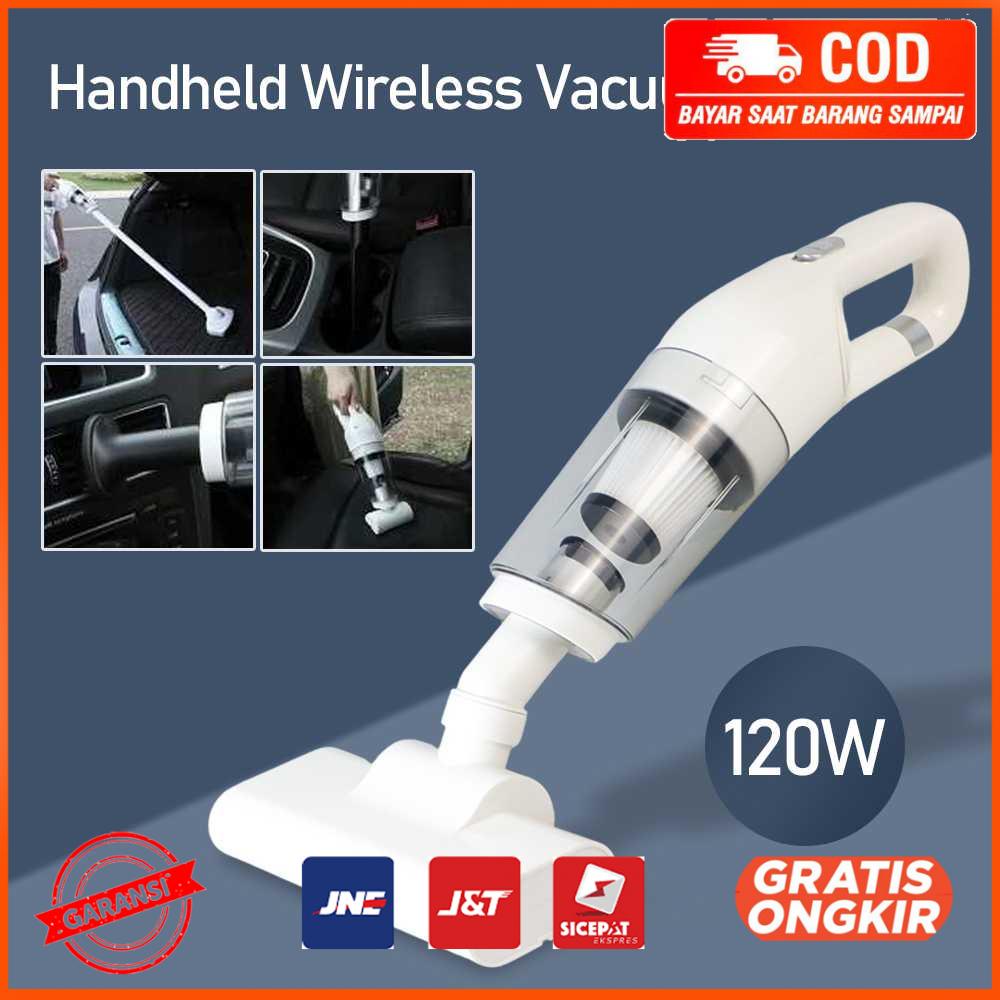 Penyedot Debu Mobil Handheld Wireless Vacuum Cleaner 120W LT-113CG