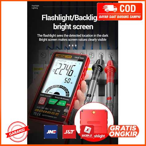 Digital Multimeter Large Screen Backlight Voltage Tester 616