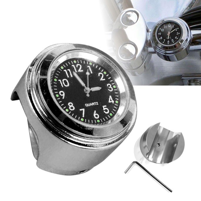 Jam mini Handlebar  Untuk Motor
