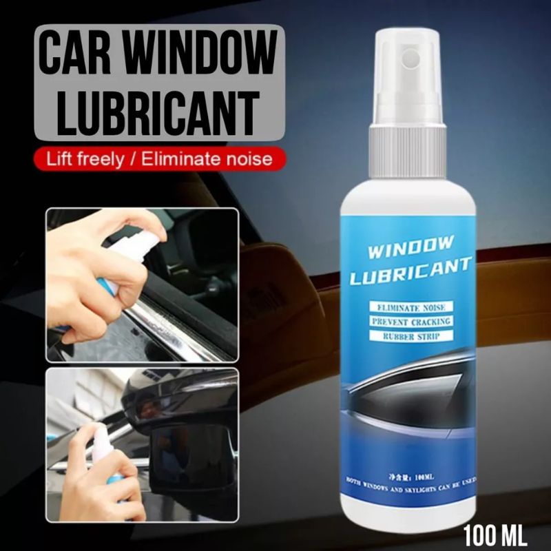 US365 Spray Pelumas Karet Strip Jendela Kaca Mobil Windows Lubricant 100ml By Toko Haji Usman