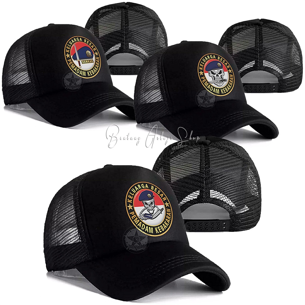 Topi Custom Keluarga Besar Pemadam Kebakaran (Damkar) Exclusive