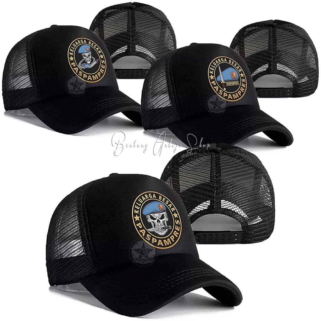 Topi Skull Keluarga Besar Paspampres Istimewa &amp; Murmer